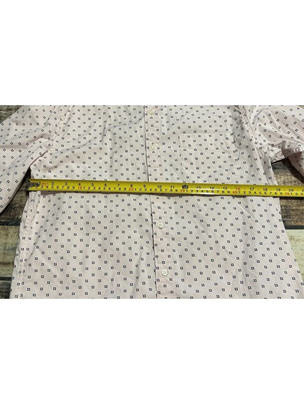 J Crew Shirt Mens Medium Organic Cotton Secret Wash Shirting Floral Classic Fit